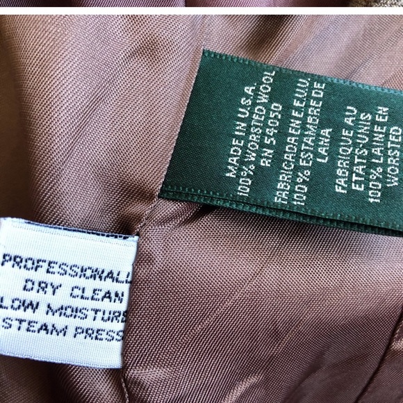 Ralph Lauren 100% wool vintage blazer - Picture 11 of 13